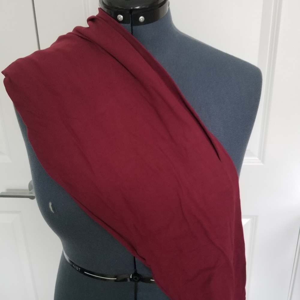 Soild Burgundy Yoga Leggings